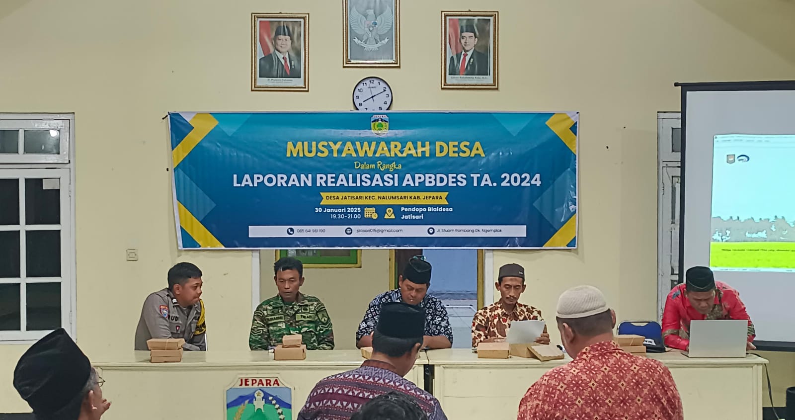 MUSDES Laporan pertanggunjawaban APBDes 2024