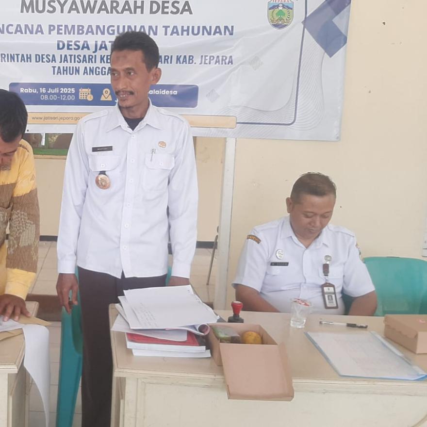 MUSDES PERENCANAAN TAHUNAN DESA JATISARI TAHUN 2025